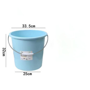 Thickened Plastic Bucket Three-in-One Household Student Dormitory Plastic Bucket Multifunctional Storage Laundry Barrel Bucket