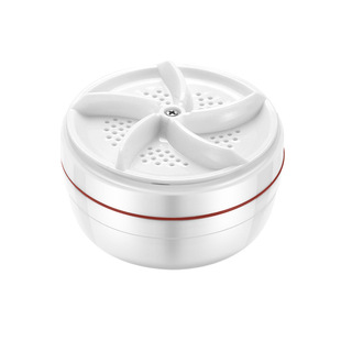 Ultrasonic Mini Spiral Washing Machine Automatic Chassis Turbine Portable Dormitory Small Bucket Underwear Cleaning