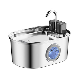 Cross-border explosion pet drinking machine all stainless steel automatic circulation intelligent induction water drinking cat drinking water
