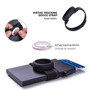Amazon Hot AirTag Защитный чехол Противоугонная сумка для считывания карт Автоматическая карта карты RFID коробка портативный чехол для карт