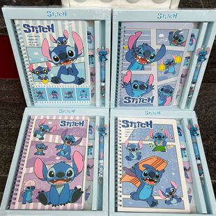 Sanrio Stidi A5 Cartoon Классификация катушки Тетрадь Студенческий блокнот с ручкой набор канцелярских товаров