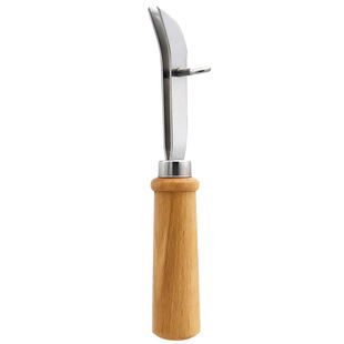 Stainless steel sideline device adjustable leather edge pressing tool knife edge round stitch clear no damage diy leather