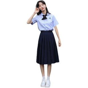 Thai School Uniform Nanno Thai First Love Taboo Girl Same Style Japanese Jk Uniform Shirt Pleated Skirt Class Uniform Suit