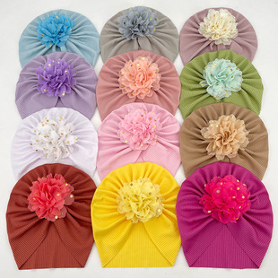 2021ins European and American New Baby Pit Hat Baby Flower Comfortable Breathable Hat Children's Hat