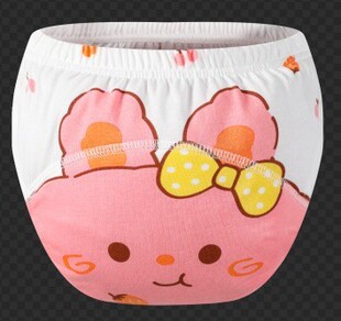 Baby Toilet Training Pants Cotton Baby Diaper Pants for Men and Women Baby Gauze Diaper Wet Washable Diaper Pants