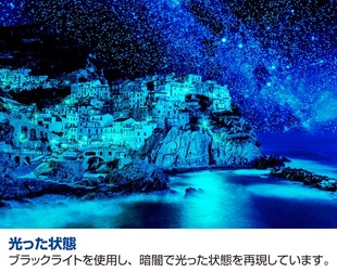 Spot Beverly Starry Sky five fishing village luminous 300 pieces 1000 pieces imported from Japan jigsaw puzzle adult educational toys