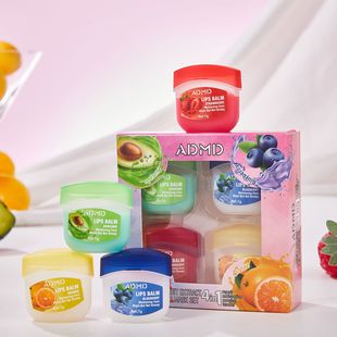 ADMD Foreign Trade English Cross-border TEMU 4 Pack Lip Film Set Autumn and Winter Moisturizing Dry Lipstick Factory Wholesale