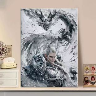 The Devil Boy Naohai Digital Oil Painting diy Fill Ao Bing Ao Guang Color Acrylic Oil Color Hand-painted Color Painting