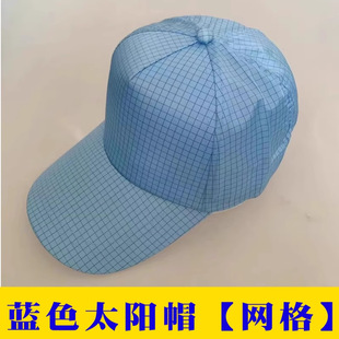 Anti-static cap dust cap dust-free cap men's and women's workers food factory workshop labor protection work cap net cap sanitary clean cap
