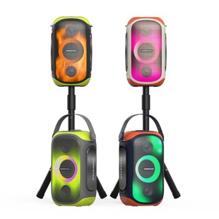 HOPESTAR Party300 мощный динамик KSong Bluetooth динамик с подставкой тяжелый сабвуфер наружный звук