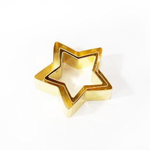 Stainless Steel Cookie Mold Irregular Children Gingerbread Man Star Cake Mold Japanese Baking Sugar Cake Baking Shop