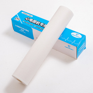 Electrocardiogram printing paper Electrocardiogram recording paper 12-lead electrocardiograph printing recording paper 216*20m