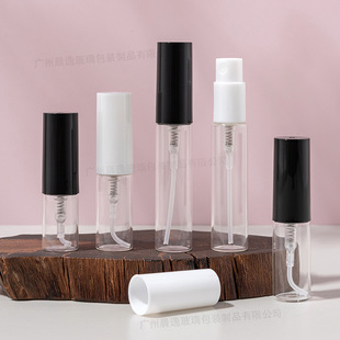 Спот 2ml3ml5ml байон мини-парфюмерная бутылка разлив прозрачное стекло маленькая бутылка-образец для путешествий портативный упаковочный