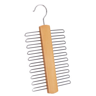 Solid Wood Tie Belt Socks Rack Log Tie Hanging Silk Scarf Small Piece Storage Belt Belt Belt Hanger Multifunctional Storage
