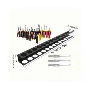 Grinding machine electric tool rack storage rack wall-mounted bracket with rope angle grinder tool screwdriver storage rack