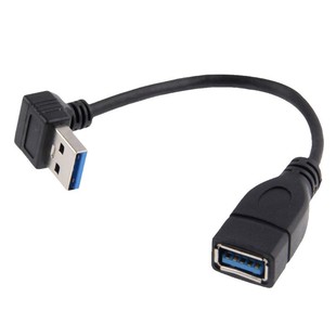 Hot-selling usb3.0 elbow extension cord high-speed transmission adapter male-to-female computer conversion line left and right up and down