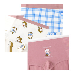 Children's underwear women's cotton Class A not clip pp thin breathable Four Seasons cartoon shorts wholesale foreign trade source factory