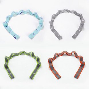 Yoga stretch band fitness stretch band nylon section band dance stretch band breathable sports horse