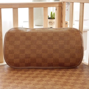 Summer Summer mat pillow mat small baby children rattan mat pillowcase pillowcase pillowcase for kindergarten students single pillowcase pad