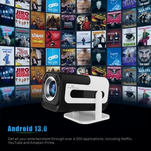 Трансграничный новый игровой проектор JY320Plus с ручкой 1080P HD 4K проектор HDMI