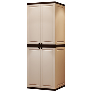 New 2023 popular wardrobe bedroom household plastic simple assembled wardrobe strong and durable cabinet for rental room