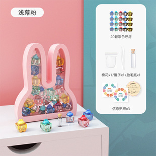 Cross-border baby nipple collection box teeth Memorial Children's nipple storage box boys and girls collection tooth storage box