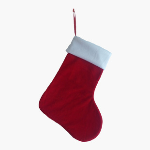 Christmas Supplies Decorations Golden Velvet Christmas Stocking Missing Christmas Stocking Red Green 2025 New