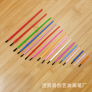 Все Пластиковые кисти 4,8 см-16,5 см детская кисть DIY кисть Ручка