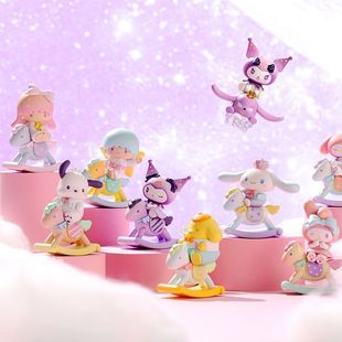 Mingchuang Youpin Sanrio Детское Сердце Троянская Серия Куроми Слепая Коробка Ручная Настольная Украшение Корпуса Декоративная кукла