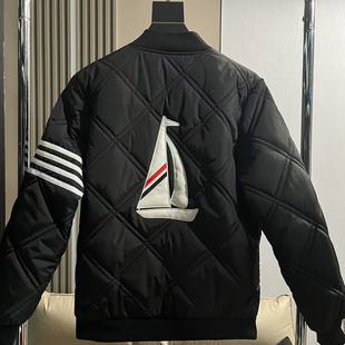 Autumn and Winter Classic Four-way Prism Men's Cotton-padded Clothes Spiritual Men's All-match Trendy Men's Jacket Fashion Casual Jacket