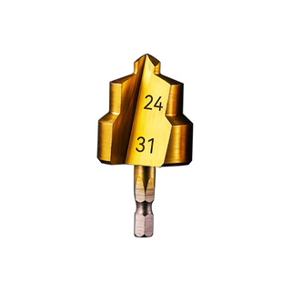 Hexagon shank PPR lifting drill 20/25/32 step drill 46 inch water pipe reaming drill factory wholesale