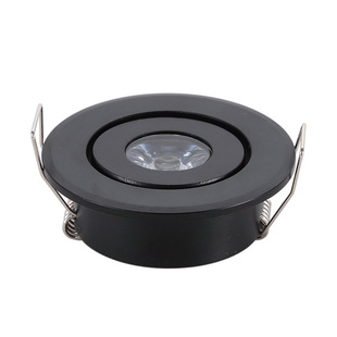 Mini led small spotlight 1W3W watt ultra-thin dark ceiling downlight display cabinet wine cabinet lamp opening 4-4.5cm cm