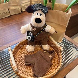 Hot sale 23cm repair dog master dog doll sweater collection clothing accessories Christmas suit clothes in stock wholesale
