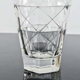 Living in harmony. Creative Diamond Glass Ins Style Household Embossed Water Cup Milk Juice Cold Drink Cup Summer Drink Cup