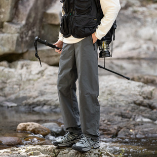 Outdoor Crock Pants Men's Quick-drying Paratrooper Pants Spring and Autumn Waterproof Functional Pants Men's Straight Mountaineering Casual Pants