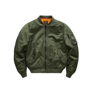 MA1 Pilot Jacket Мужские осенние и зимние сплошные толстые куртки Американский повседневный бейсбольный костюм функциональный ветер хлопчатобумажный костюм