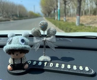 Автомобильные украшения сетка красная милая кукла автомобильные украшения