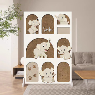Modern Simple Screen Partition Living Room Jixiang Seat Screen Shielding Entrance Office Movable Home Pendulum X &