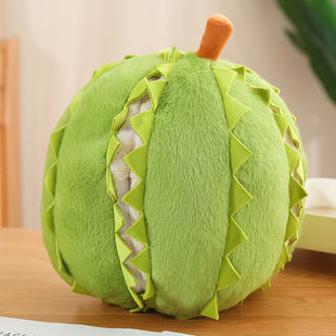Durian Doll Plush Toy Tearable Fruit Decompression Doll Creative Simulation Fruit Peeling Toy Durian