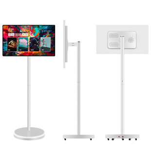 Factory direct 32 inch girlfriends machine floor touch mobile screen all-in-one machine HD live screen smart screen
