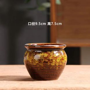Succulent flower pot ceramic special clearance indoor large small size stoneware breathable simple retro plant creative