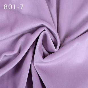 Dutch velvet sofa fabric factory wholesale 210 Chris velvet fabric plain encryption Swan flannel background cloth