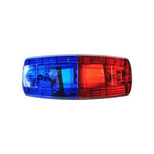 Red and blue charging shoulder clip shoulder lamp shoulder flash property sanitation flash LED flash shoulder lamp waterproof