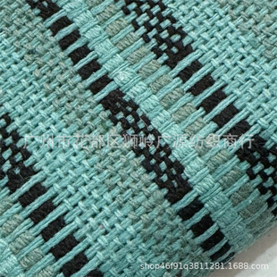 Factory direct national style yarn-dyed jacquard nostalgic retro style luggage shoes pillow decorative cloth wholesale