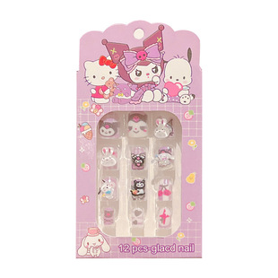 Sanrio детские наклейки для ногтей для девочек наклейки для ногтей для девочек