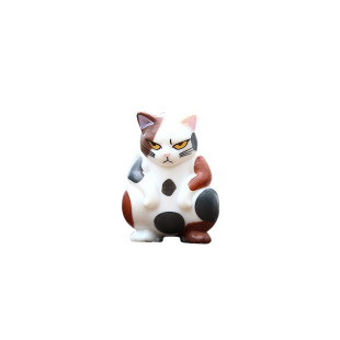 New Social Cat Series Doll Fierce Gummy Cat Animal Model DIY Landscape Decorations