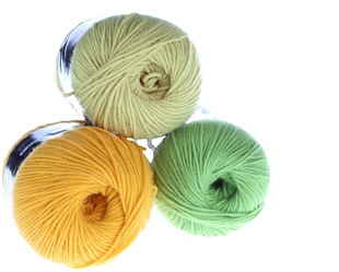 3 strands of milk cotton medium-thin thread ball self-woven scarf blanket crochet diy wool hand-woven material bag