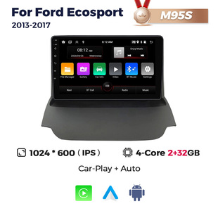 Применяет Ford Ford Ecosport 2013-2017 Android большой экран центральной навигации Bluetooth Carplay