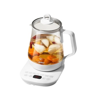 Midea MK-Y12Q бытовой многофункциональный нагревательный горшок для здоровья с защитой от проливания, автоматическое отключение, высокая боросиликатная разделенная изоляция 1,5