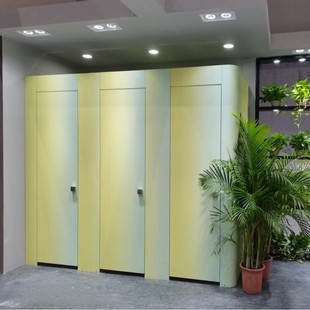 Arc-Shaped Special-Shaped Partition Public Restroom Aluminum Honeycomb Special-Shaped Partition
